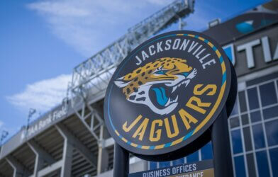 Jacksonville Jaguars' Stadium sign