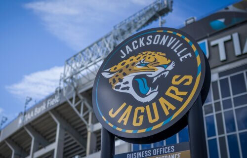 Jacksonville Jaguars' Stadium sign