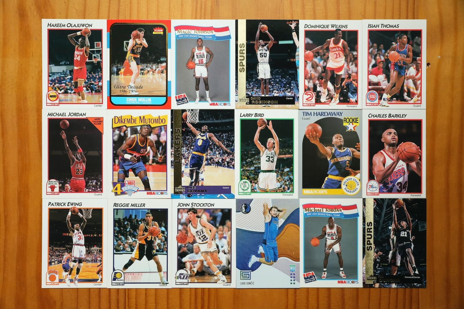 Basketball card collection