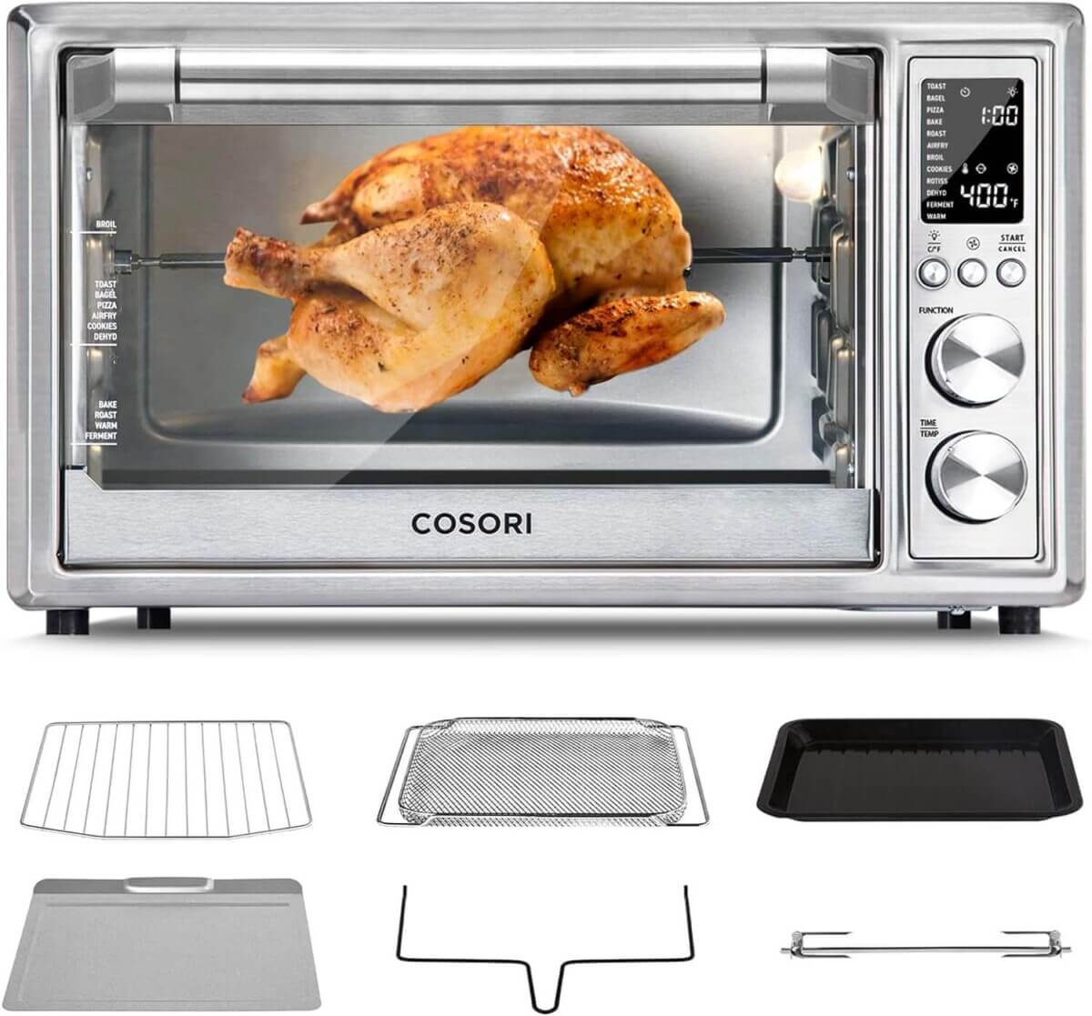 Vertical Oven - Countertop Rotisserie Oven with Baking & Roasting