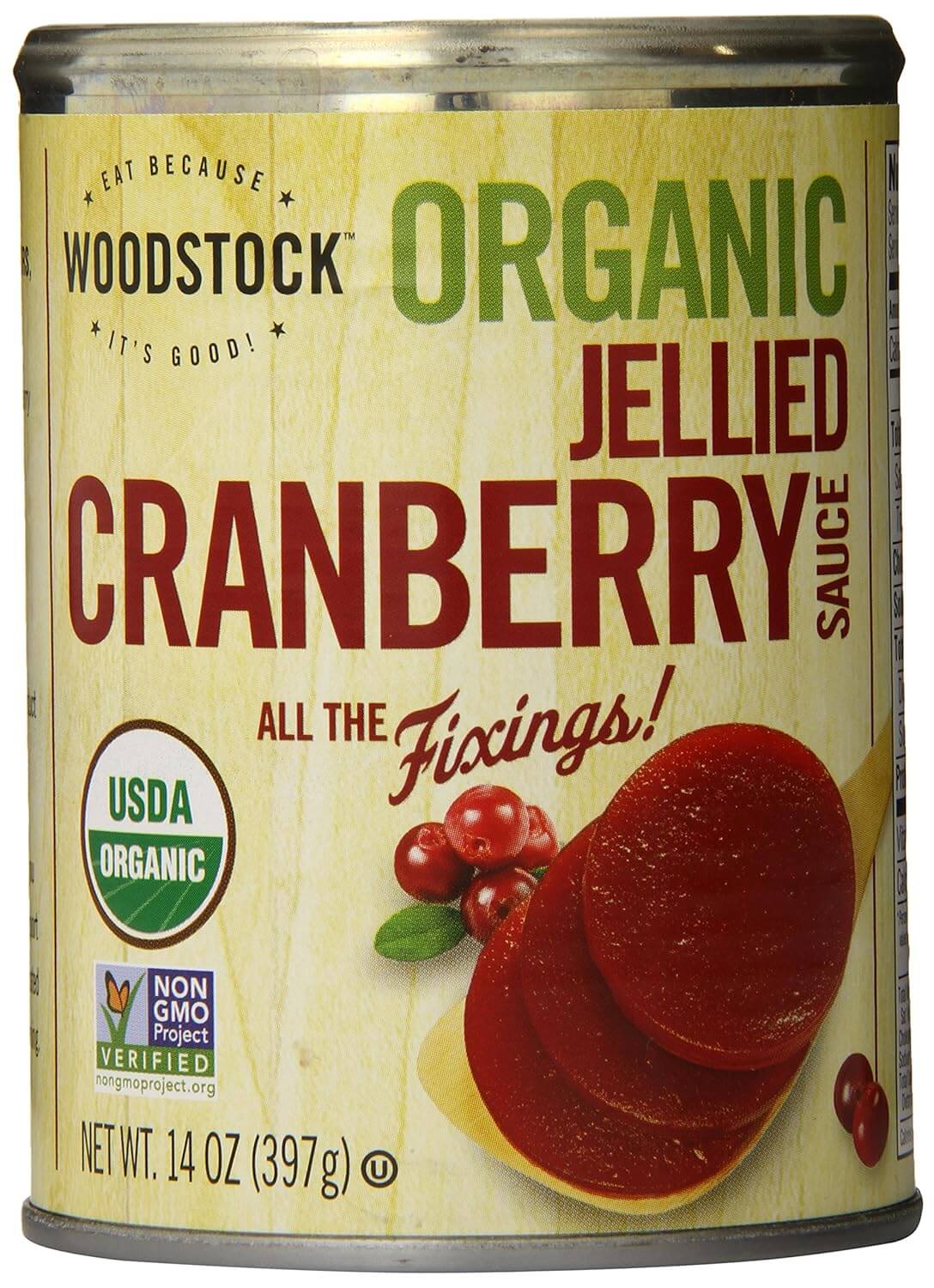 Woodstock Organic Jellied Cranberry Sauce