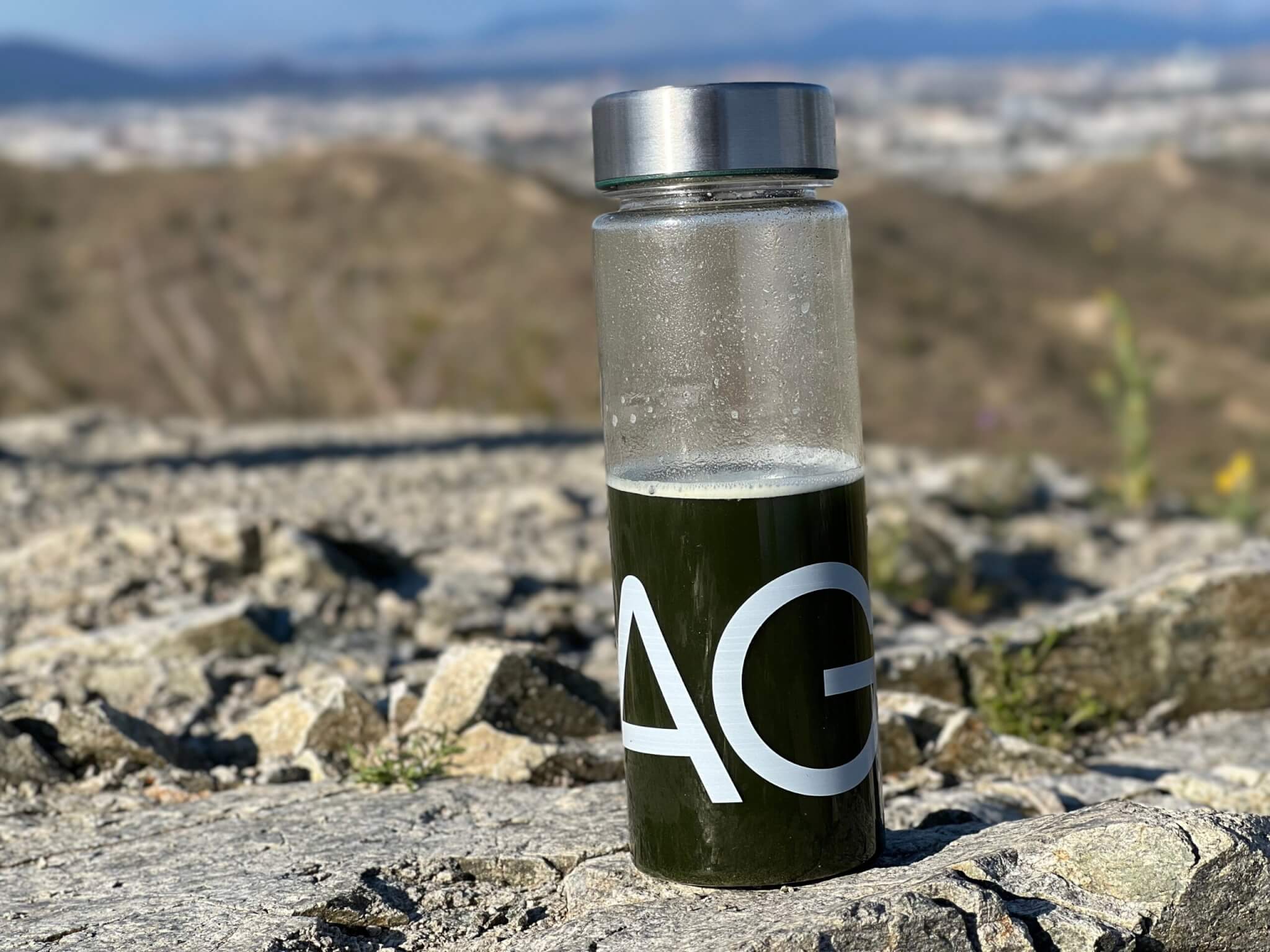 Athletic Greens (AG1) in a bottle
