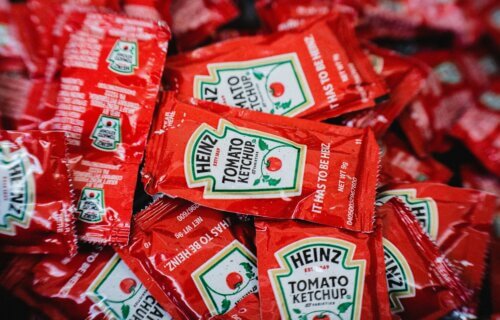 Heinz ketchup packages