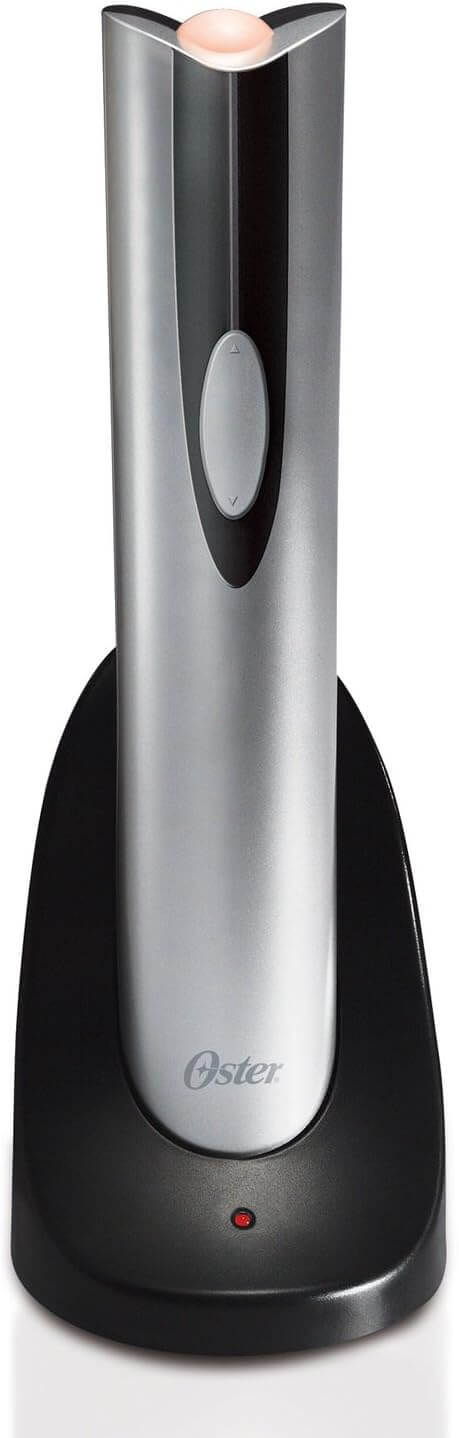 Oster Silver Electric Wine Opener