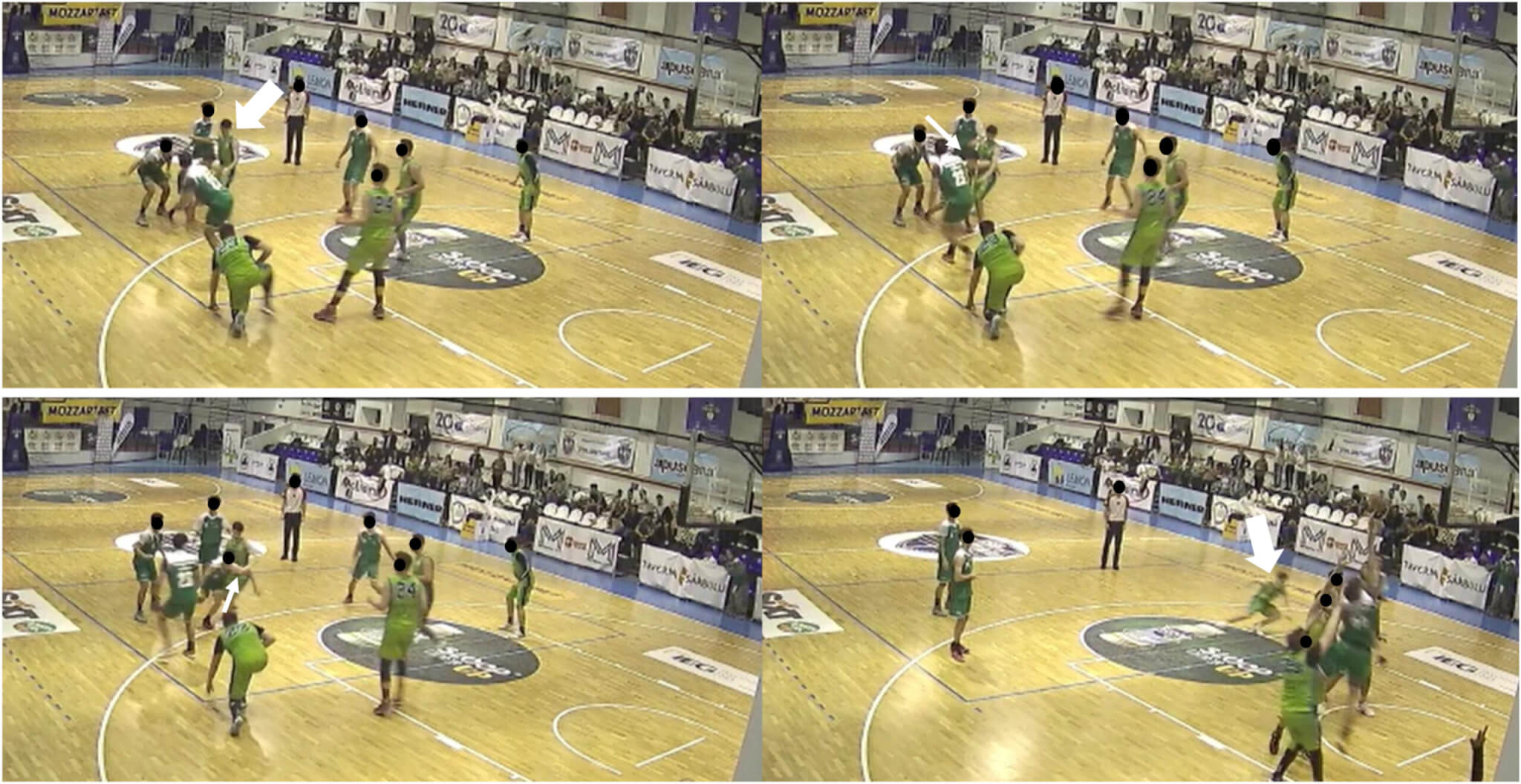 Commotio cordis event documented during a high school basketball game in Romania