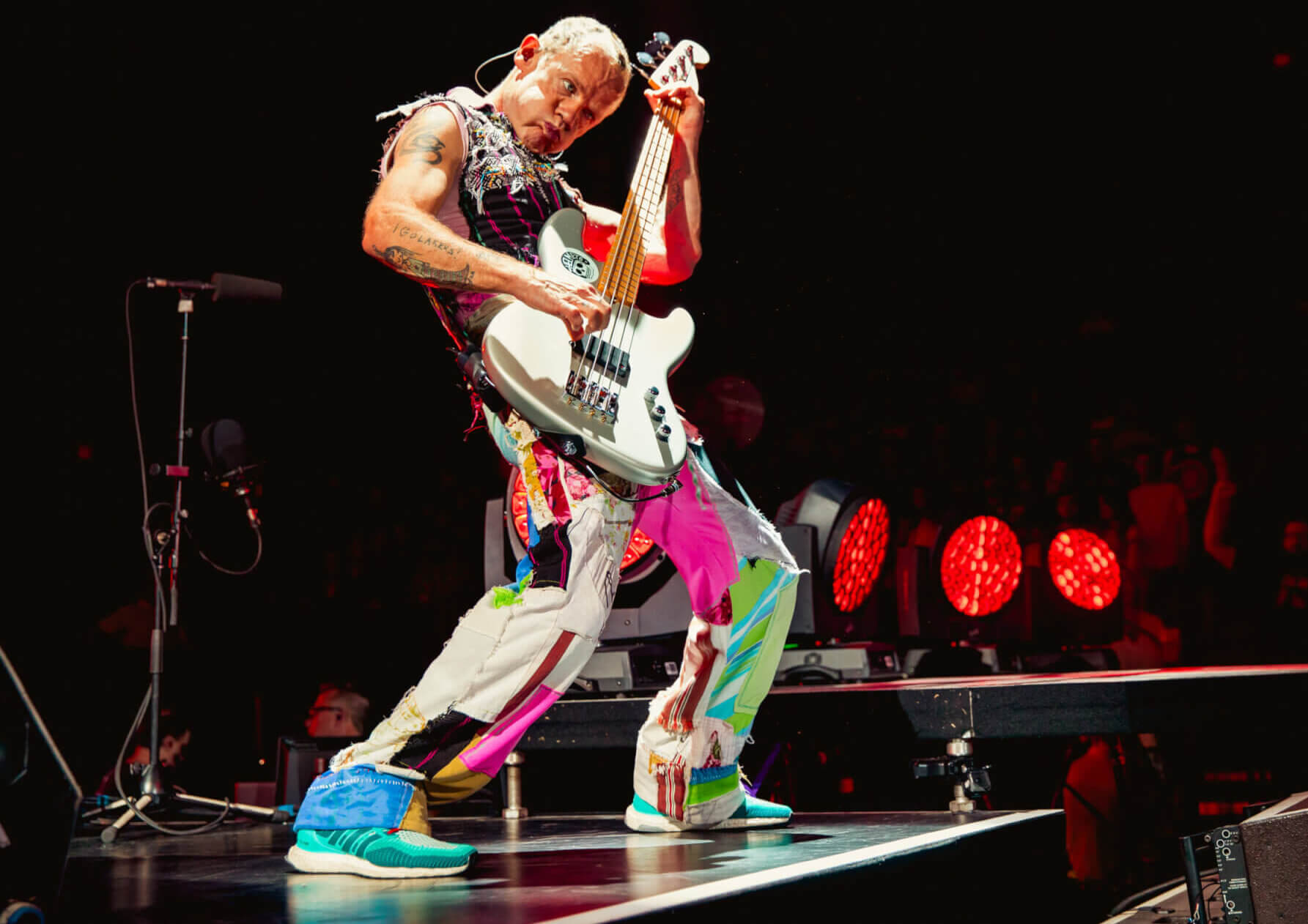Red Hot Chili Peppers' bassist, Flea