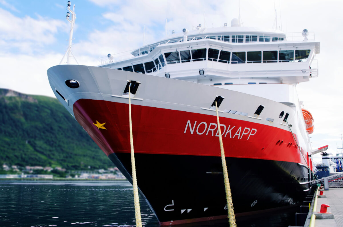 Hurtigruten Nordkapp cruise liner