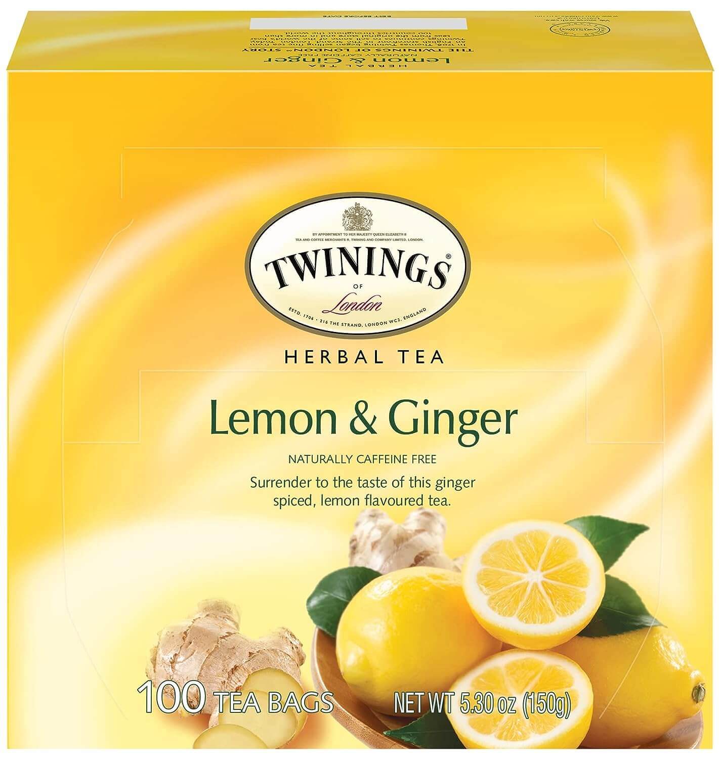 Amazon Best Seller: Twinings Lemon and Ginger Tea