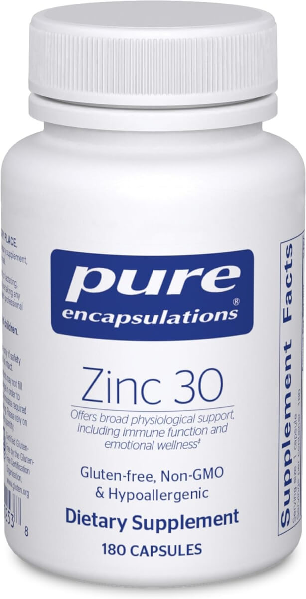 Pure Encapsulations Zinc 30 mg