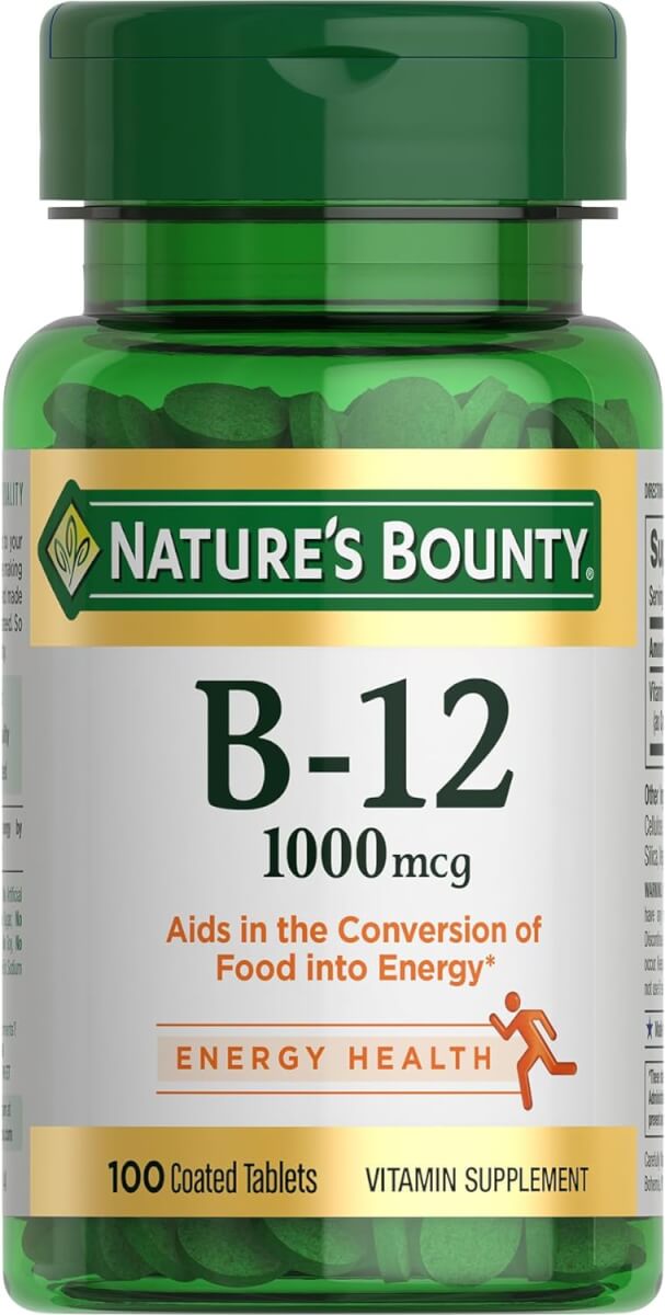 Nature's Bounty Vitamin B12 1000mcg