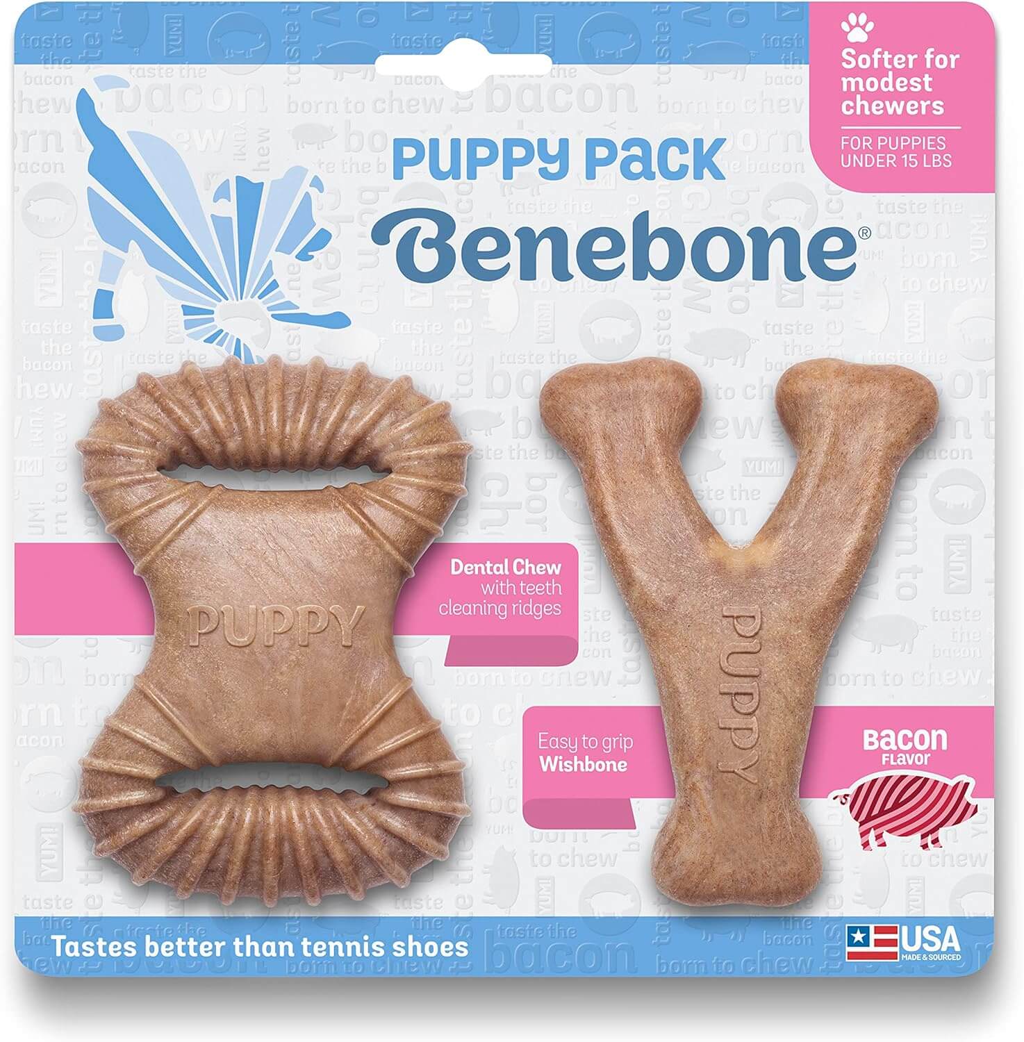 Benebone Puppy 2-Pack Dental Chew
