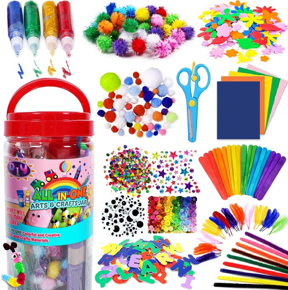 FUNZBO Arts and Crafts Supplies