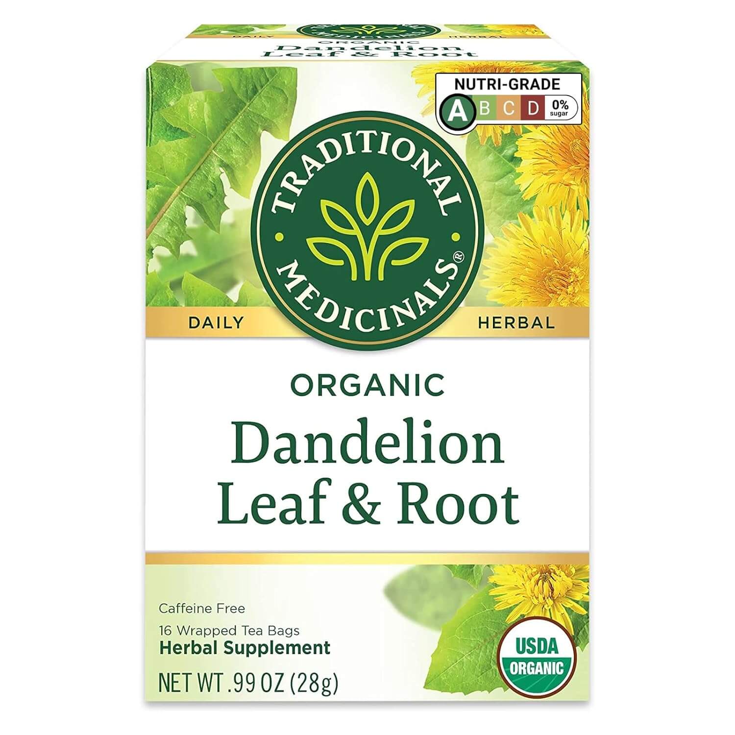 Amazon's Choice: Traditional Medicinals Dandelion Leaf and Root Tea