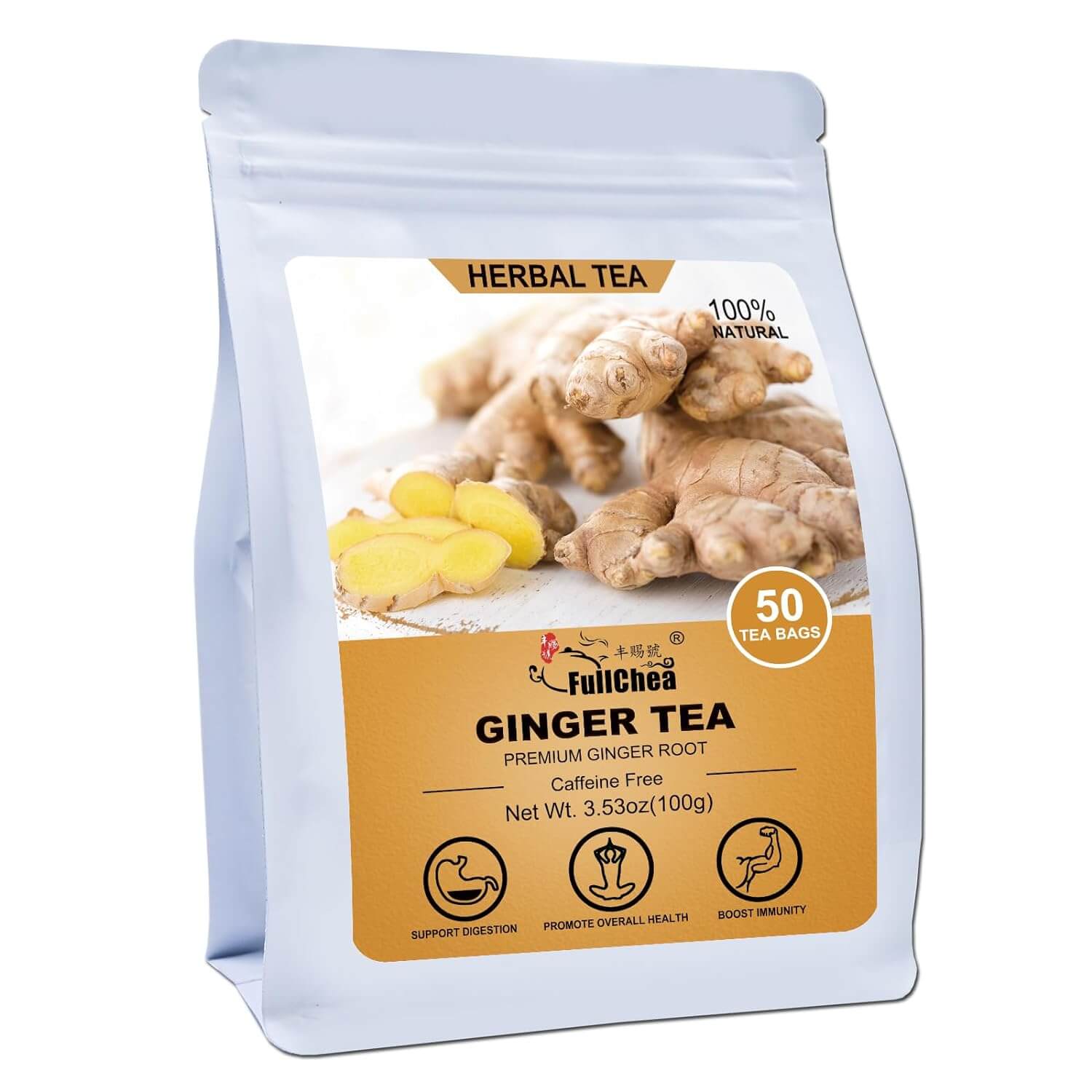 Amazon's Best Seller: FullChea Ginger Tea