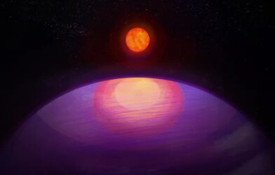 LHS 3154b, a newly discovered massive planet that should be too big to exist.
