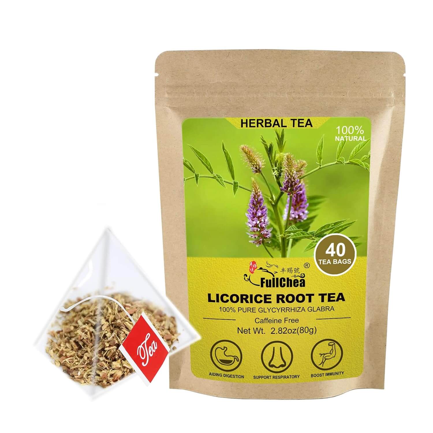Amazon's overall pick: FullChea Licorice Root Tea