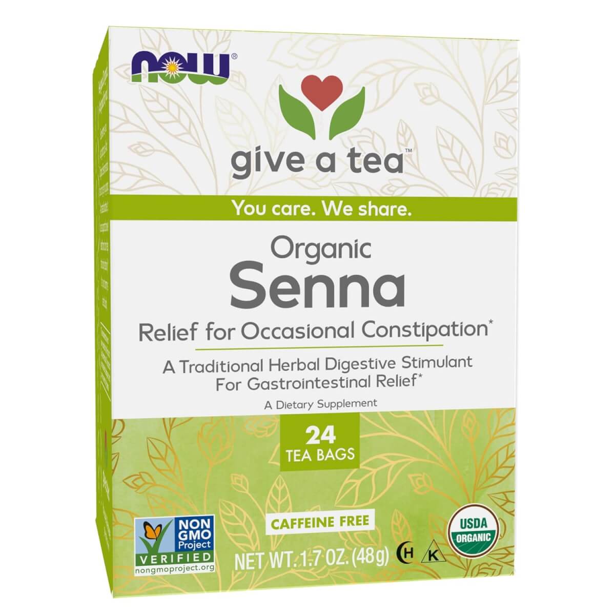 Amazon's Choice: Give a Tea Organic Senna Tea 