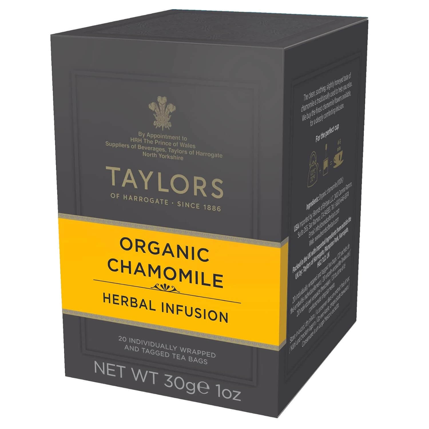 Amazon's Choice: Taylors of Harrogate Organic Chamomile Herbal Tea