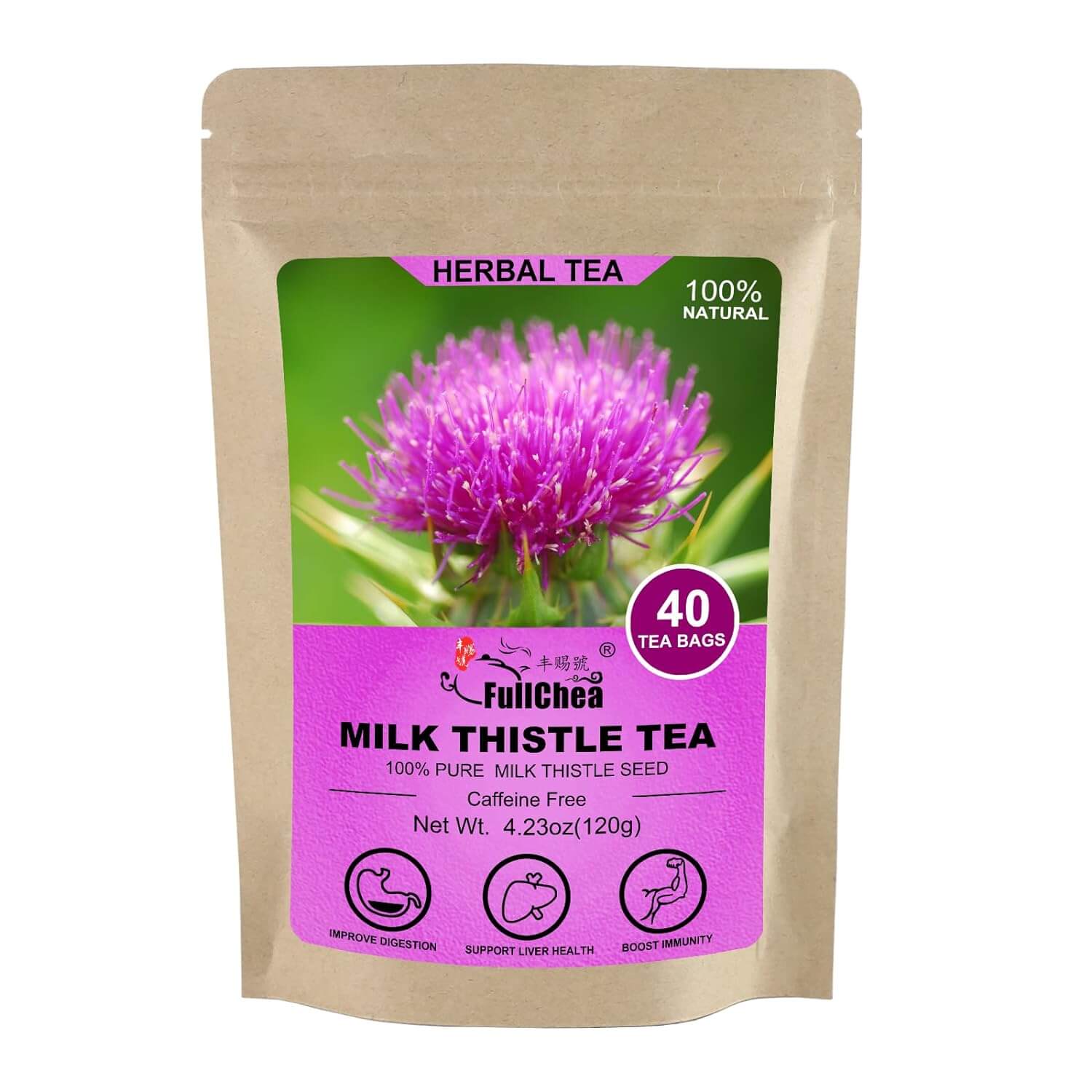 Amazon's Best Seller: FullChea Milk Thistle Tea