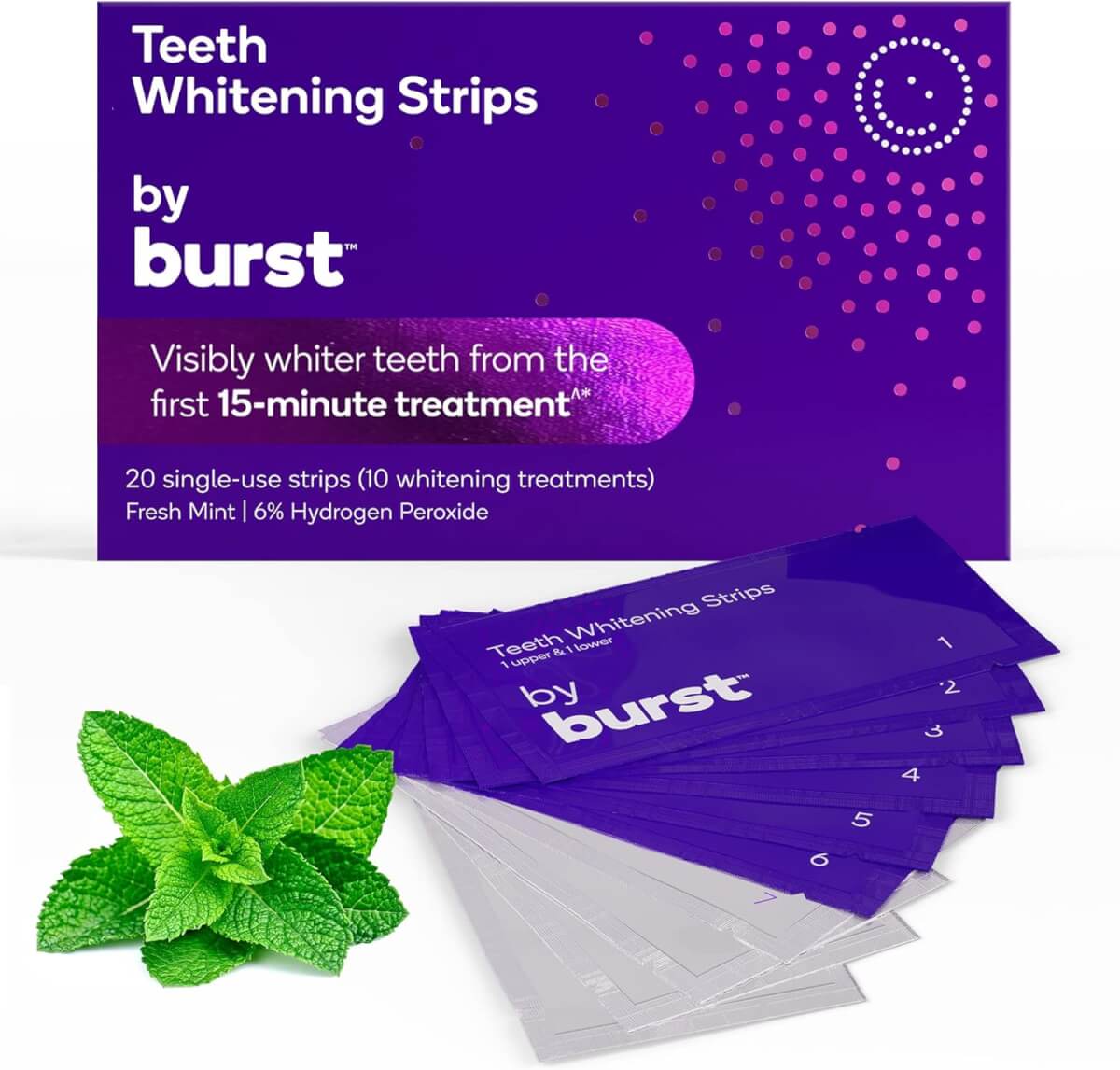 Burst Oral Care Teeth Whitening Strips