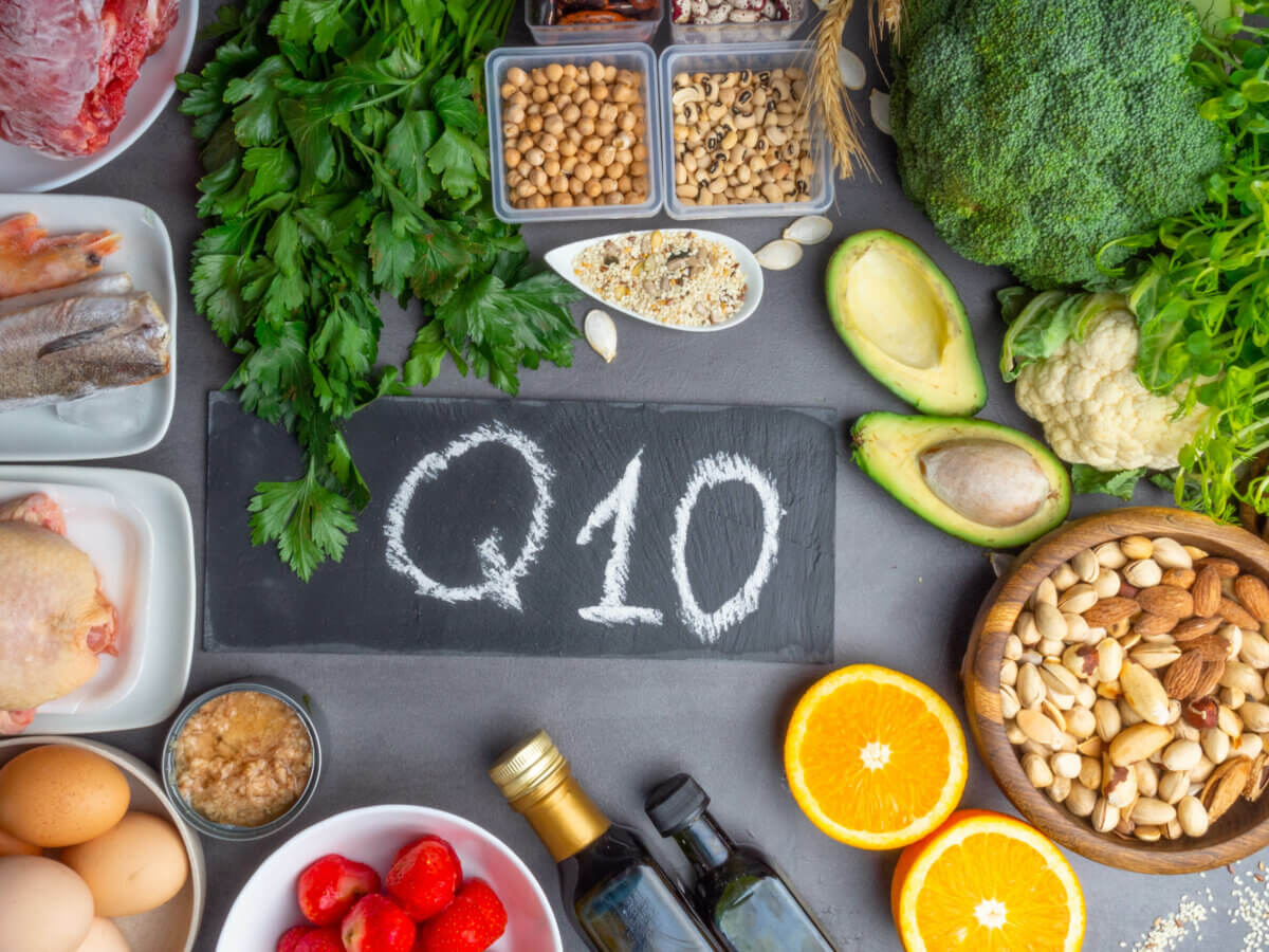 food containing coenzyme Q10