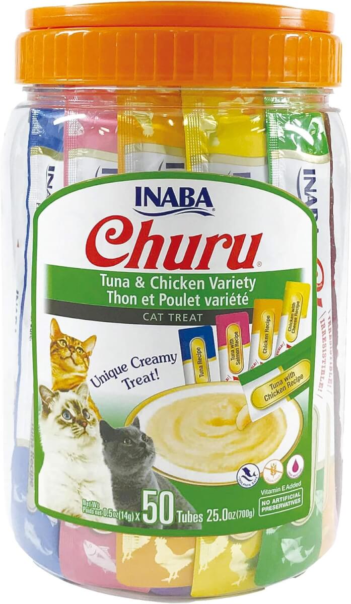 Inaba Churu Tuna & Chicken Cat Treats