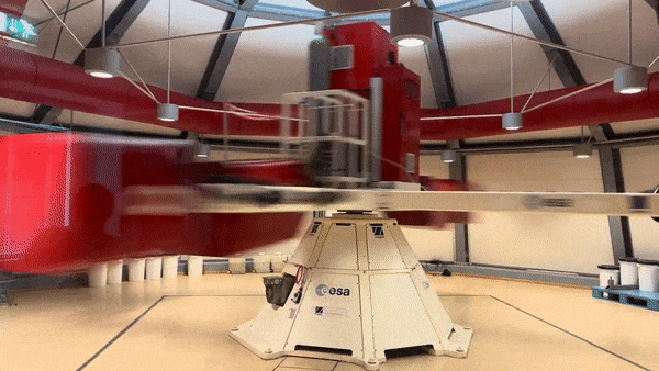 ESA’s Large Diameter Centrifuge is based at ESA’s ESTEC technical centre in the Netherlands