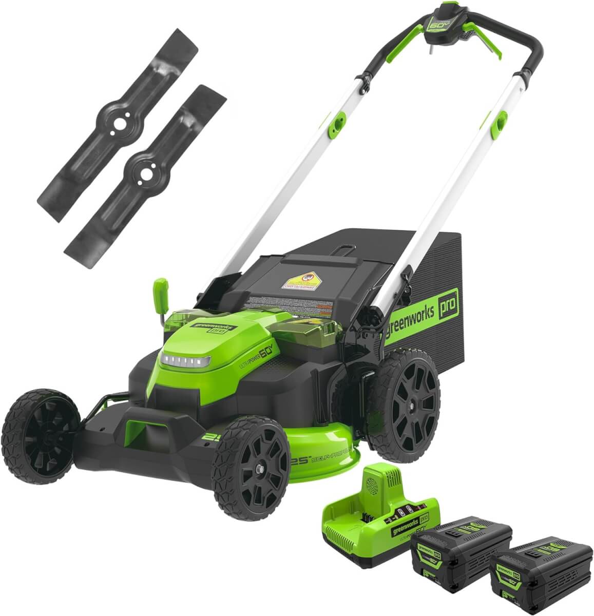 Greenworks 60V 25inch Cordless Self-propelled Lawn Mower