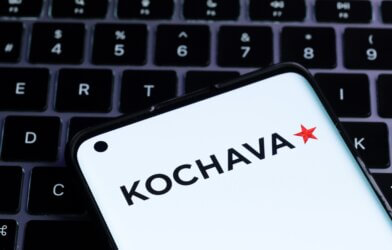 Kochava logo on smartphone