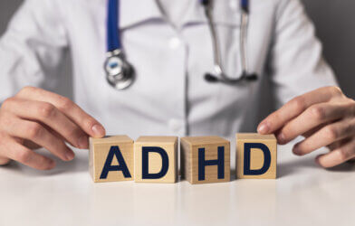 ADHD letters and a doctor