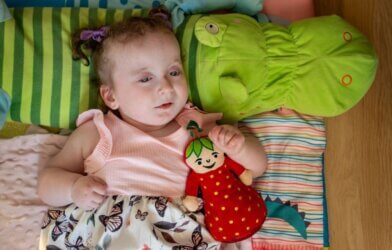 Young girl with one of a kind genetic condition, Amelia