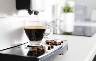 Espresso and coffee machine