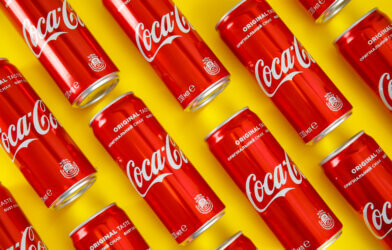 Coca-Cola cans