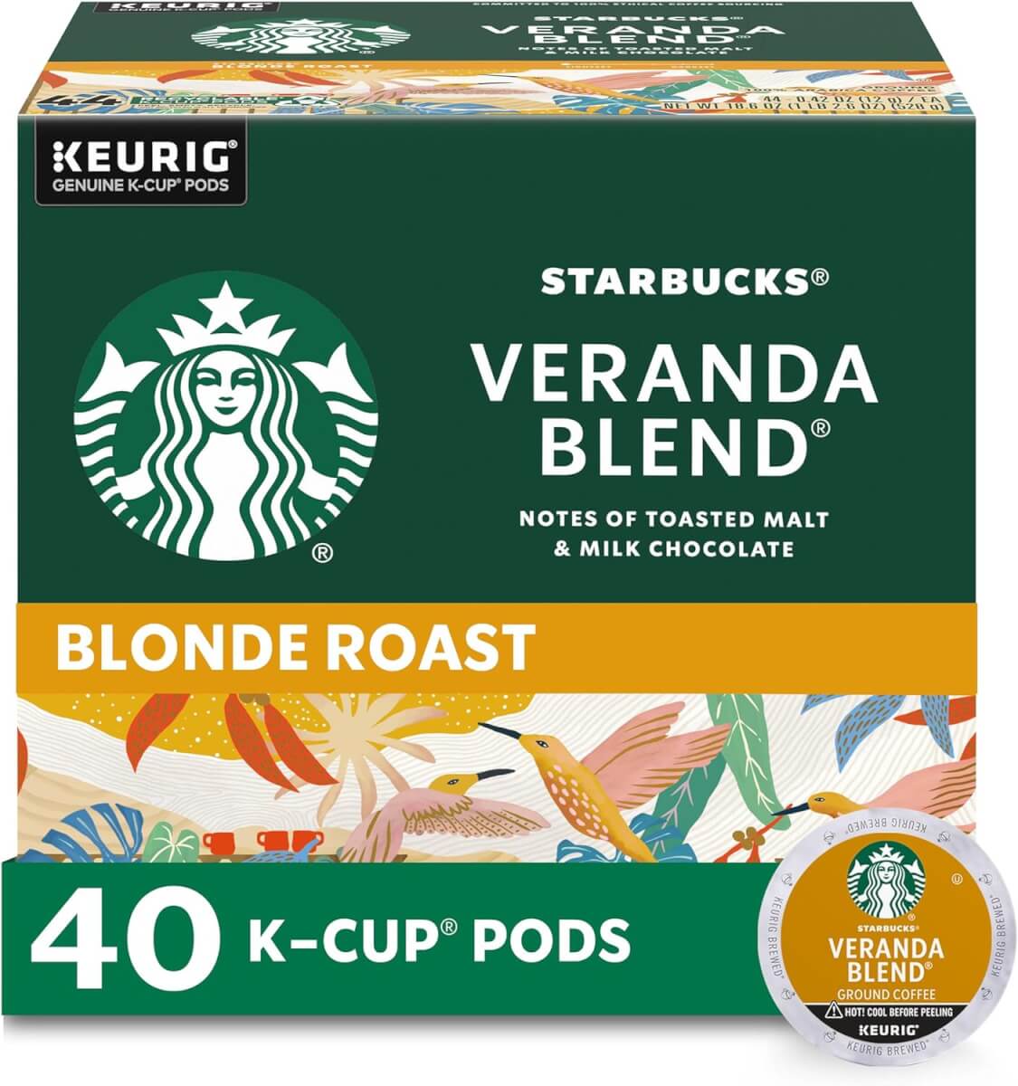 Blonde Roast Brewed Coffee - 360 mg