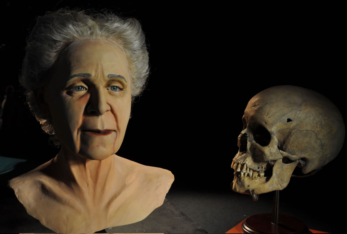2009 facial reconstruction of "Venice Vampire." 