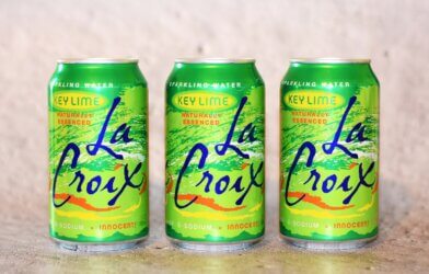 Key Lime LaCroix Cans