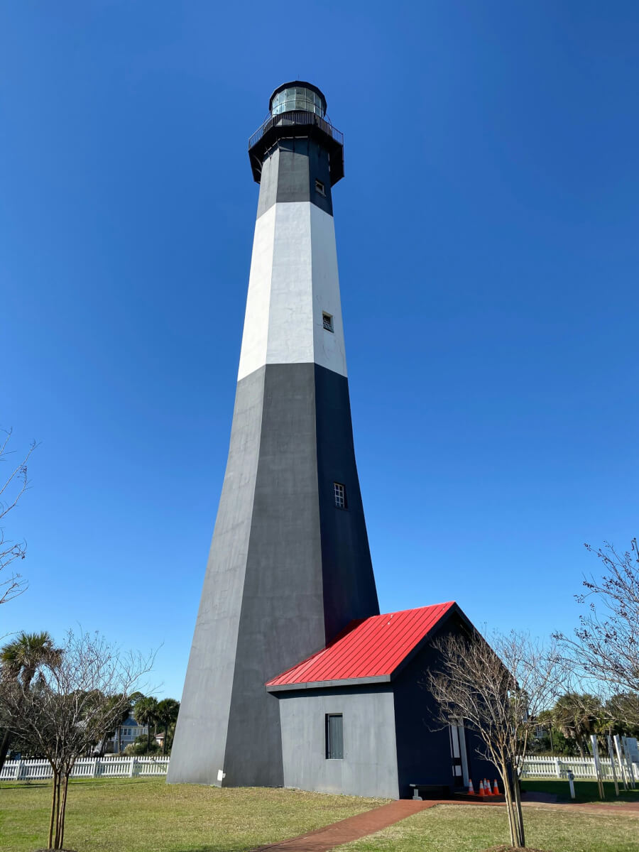 Lighthouse in Tybee Island