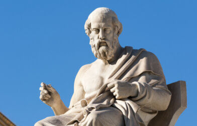 Classic Statue of Plato
